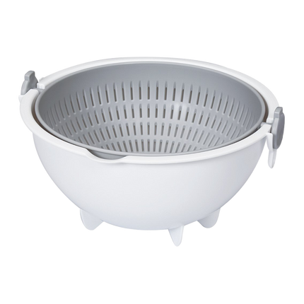 KOKUBO Spin Wheel Colander Small - Grey (Case 60)