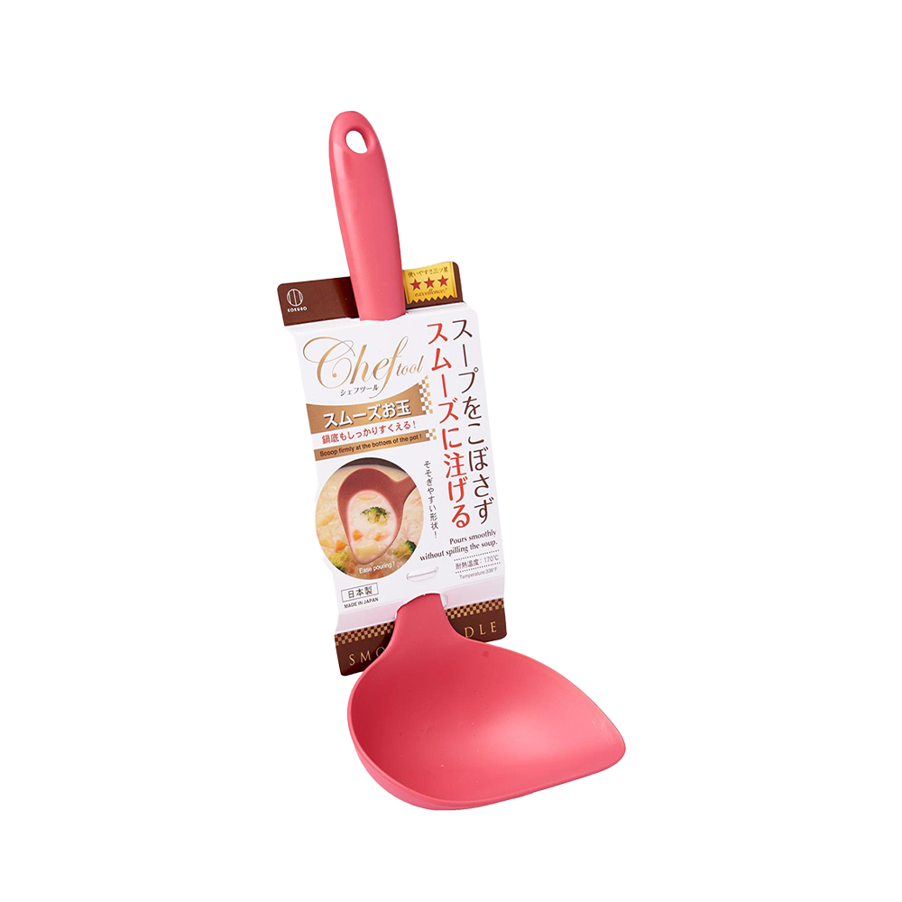 KOKUBO Chef's Soup Ladle - Pink (Case 120)