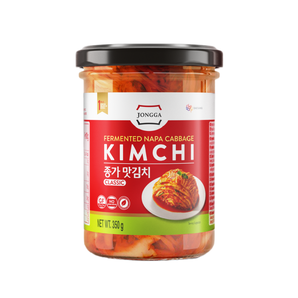 DAESANG Sliced Cabbage Kimchi In Jar 350g (Case 9)