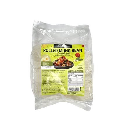 Golden Lotus Rolled Mung Bean Vermicelli 200g (Case 25)