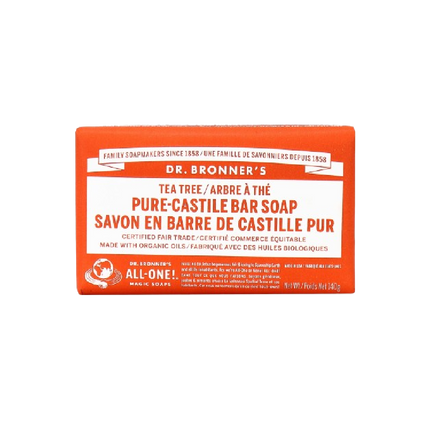 DR.BRONNER'S Tea Tree Pure-Castile Bar Soap 140g - Longdan Official