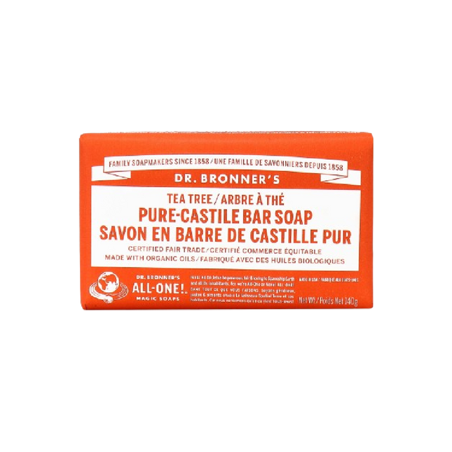 DR.BRONNER'S Tea Tree Pure-Castile Bar Soap 140g - Longdan Official