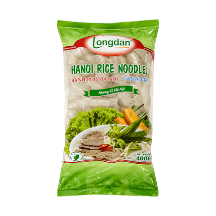 Longdan Hanoi Rice Noodles Roll 10mm 400g (Case 30)
