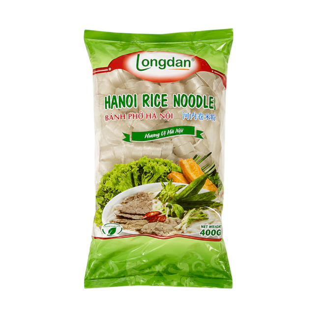 Longdan Hanoi Rice Noodles Roll 10mm 400g (Case 30)