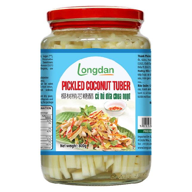 Longdan Pickled Coconut Tuber 800g (Case 12)