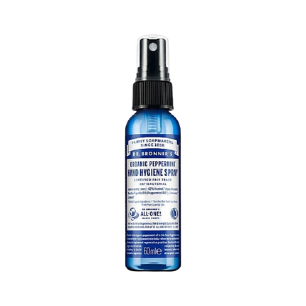 DR.BRONNER'S Organic Hand Hygiene Spray Peppermint 60ml - Longdan Official