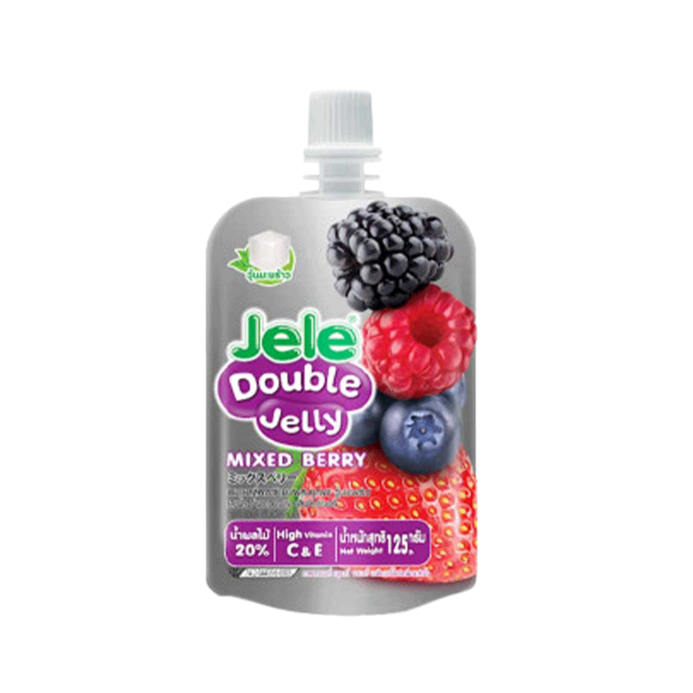 JELE Double Jelly - Mixed Berry (3pcs) 375ml (Case 12)