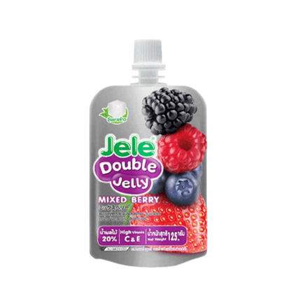 JELE Double Jelly - Mixed Berry (3pcs) 375ml (Case 12)