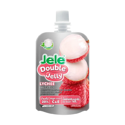 JELE Double Jelly - Lychee (3pcs) 375ml (Case 36)