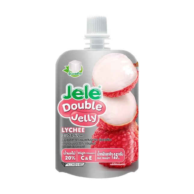 JELE Double Jelly - Lychee (3pcs) 375ml (Case 36)
