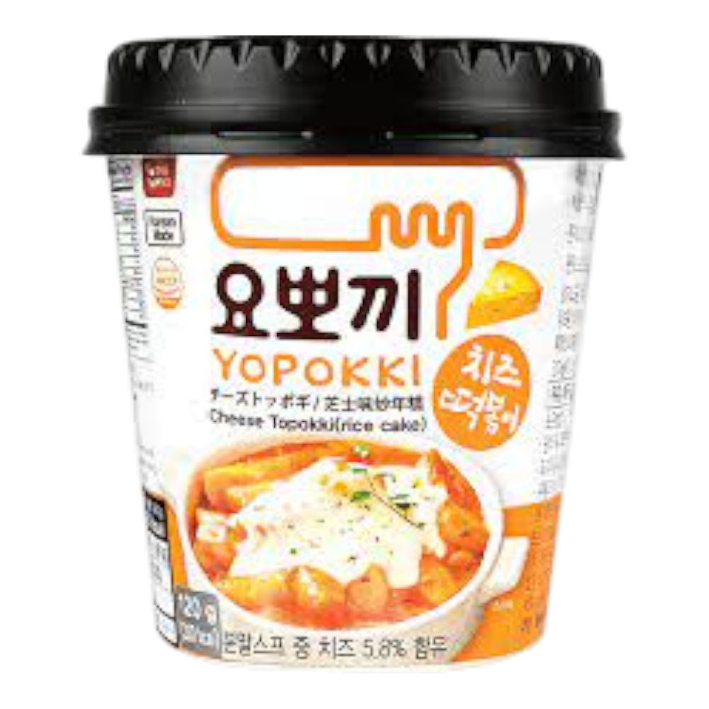 YOPOKKI Cheese Topokki Rice Cake 120g