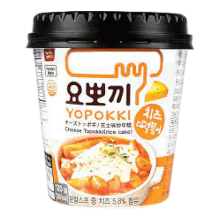 YOPOKKI Cheese Topokki Rice Cake 120g
