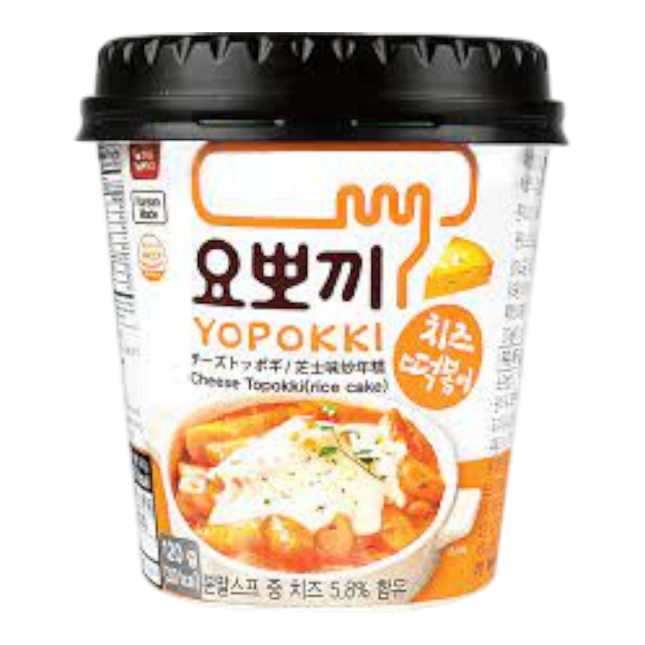 YOPOKKI Cheese Topokki Rice Cake 120g