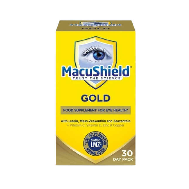 MACUSHIELD Gold Eye Supplement 90 Capsules (Unit)