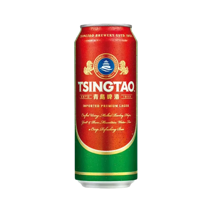 TSINGTAO Lager Beer Can 500ml (Case 24)