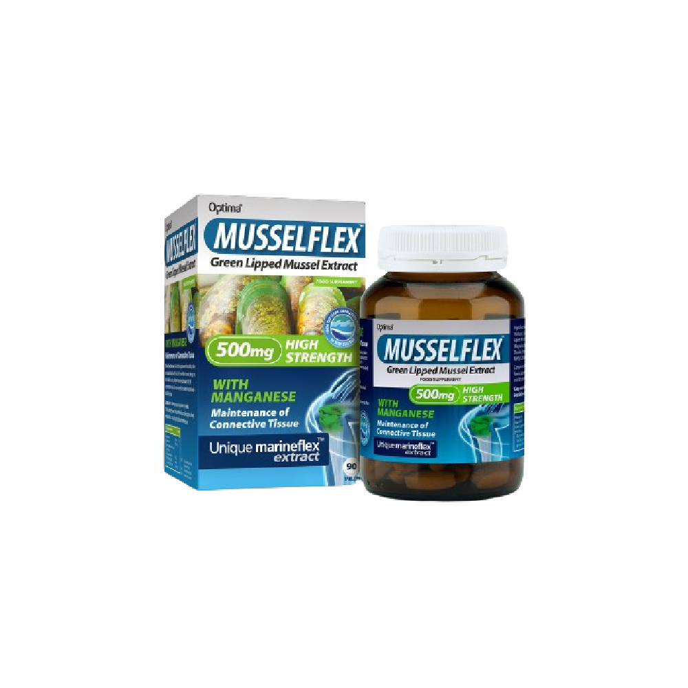 OPTIMA Musselex Gel 500mg 90 Capsules (Case 6)