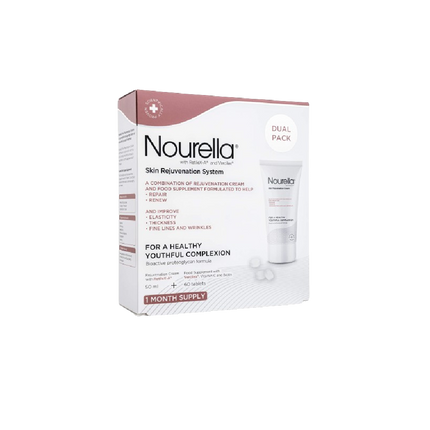 NOURELLA Skin Rejuvenation System Dual Pack (60 Tablets & 50ML Cream) (Unit)