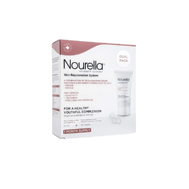 NOURELLA Skin Rejuvenation System Dual Pack (60 Tablets & 50ML Cream) (Unit)