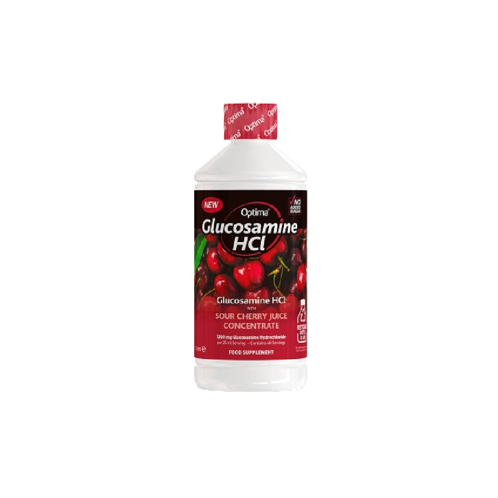 OPTIMA Glucosamine HCL Cherry (No Added Sugar) 1L (Case 6)
