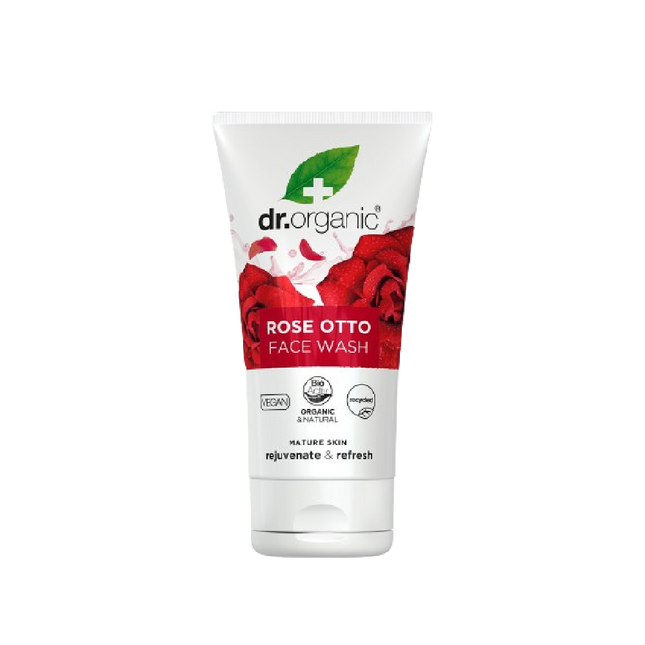 DR ORGANIC Rose Creamy Face Wash 150ML (Case 6)