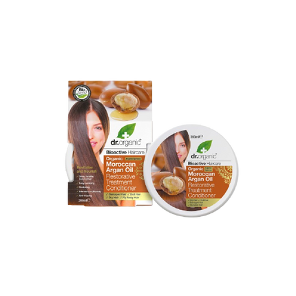 DR ORGANIC Moroccan Argan Hair Treatment Conditioner 200ML (Case 6)