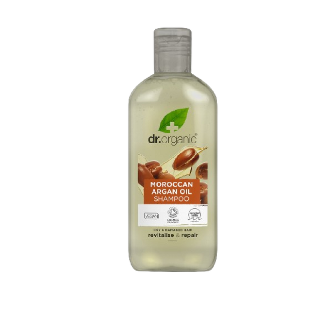 DR ORGANIC Moroccan Argan Oil Shampoo 265ML (Case 6)