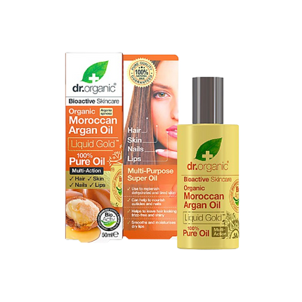 DR ORGANIC Moroccan Argan Pure Oil 50ML (Case 6)
