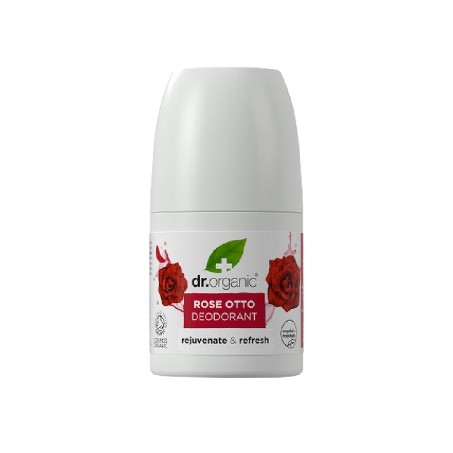 DR ORGANIC Rose Deodorant 50ML (Case 6)