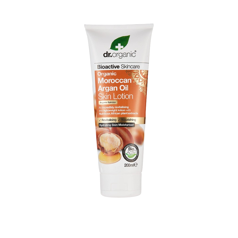 DR ORGANIC Moroccan Argan Body Lotion 200ML (Case 6)