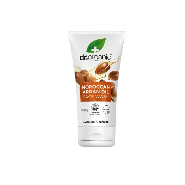 DR ORGANIC Moroccan Argan Oil Creamy Face Wash 150ML (Case 6)