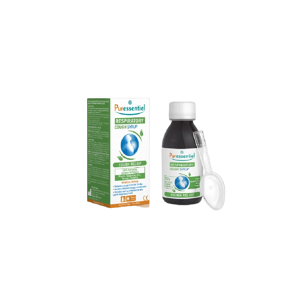 PURESSENTIEL Respiratory Cough Syrup 125ML (Unit)