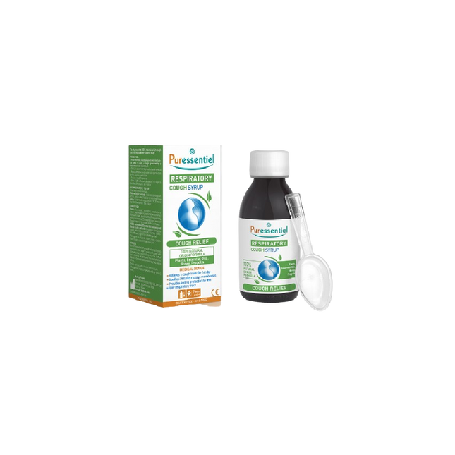PURESSENTIEL Respiratory Cough Syrup 125ML (Unit)