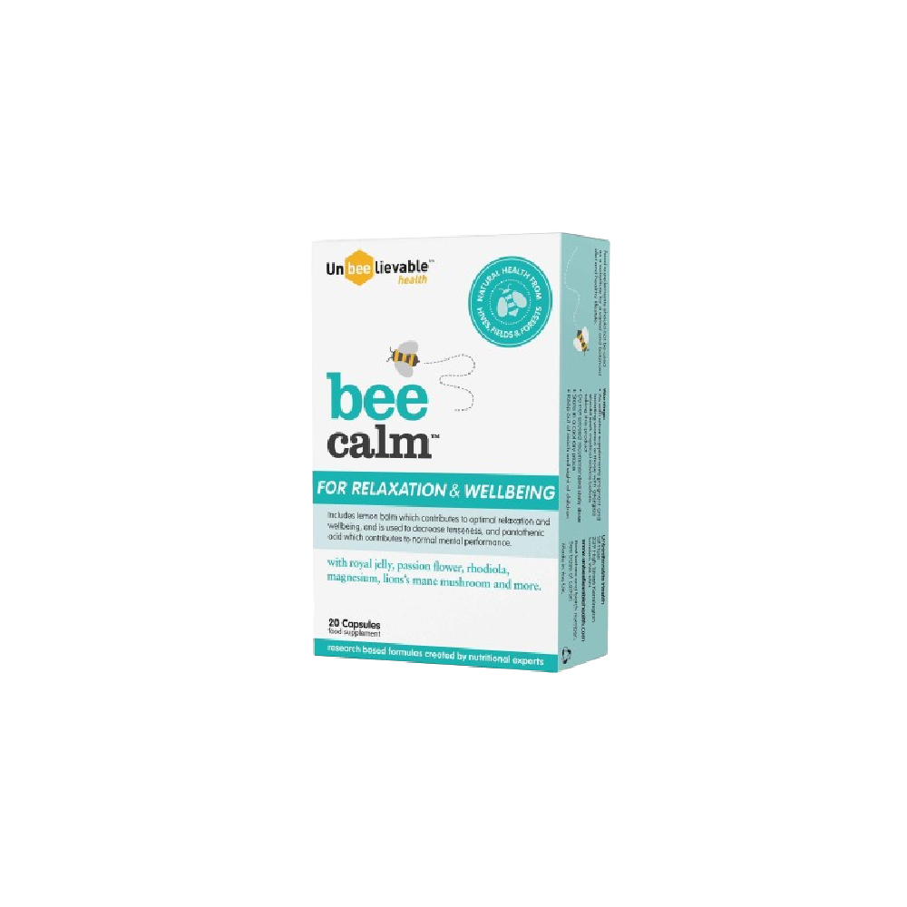 UNBEELIEVABLE HEALTH Bee Calm 20 Capsules (Case 3)