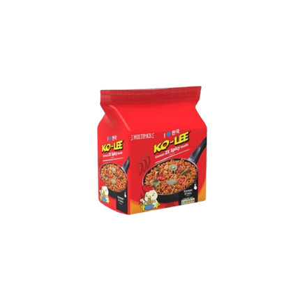 KO LEE Korean Noodles - X2 Spicy (4 packs) 280g (Case 6)
