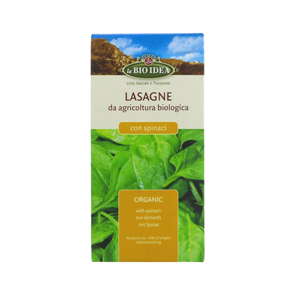 LA BIO IDEA Lasagne Green 250g (Case 12)