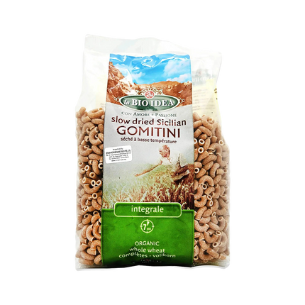 LA BIO IDEA Macaroni Elbows - Wholewheat 500g (Case 12)