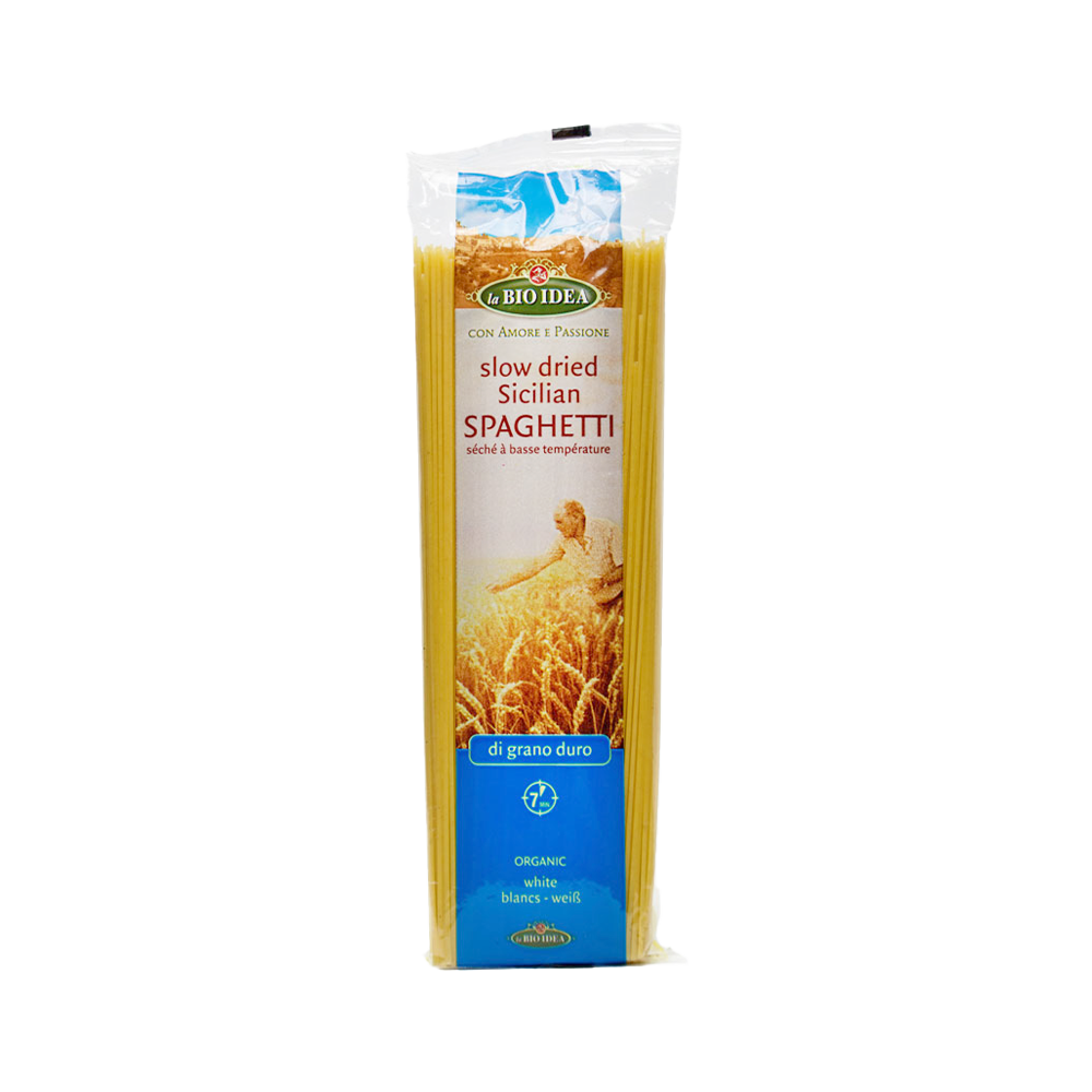 LA BIO IDEA Spaghetti - White 500g (Case 12)