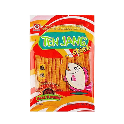 LADYBIRD Stick Fish Fillet Mala Flavour 42.5g (Case 36)