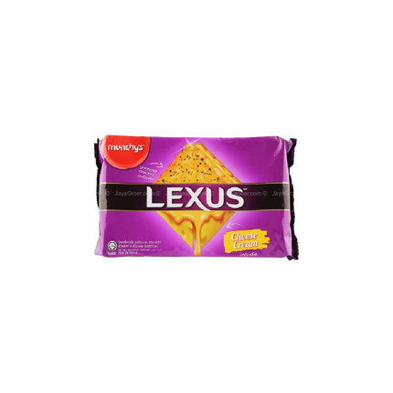 MUNCHY'S Lexus Cheese Cream Sandwich Cracker (19g*10) 190g (Case 12)