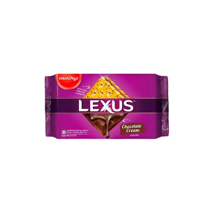 MUNCHY'S Lexus Chocolate Cream Sandwich Cracker (19g*10) 190g (Case 12)