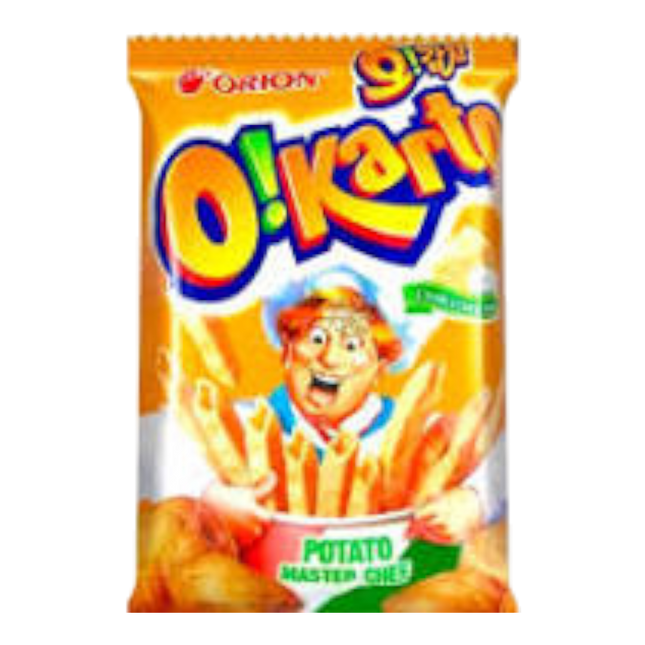 ORION O!Karto Potato Chips - Cream & Cheese Flavour 50g