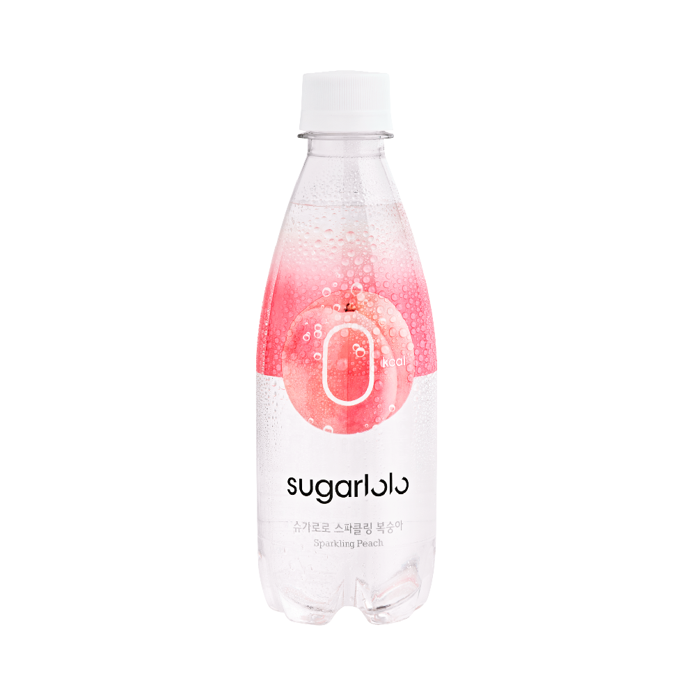 SUGARLOLO Sparkling Peach 387ml (Case 24)