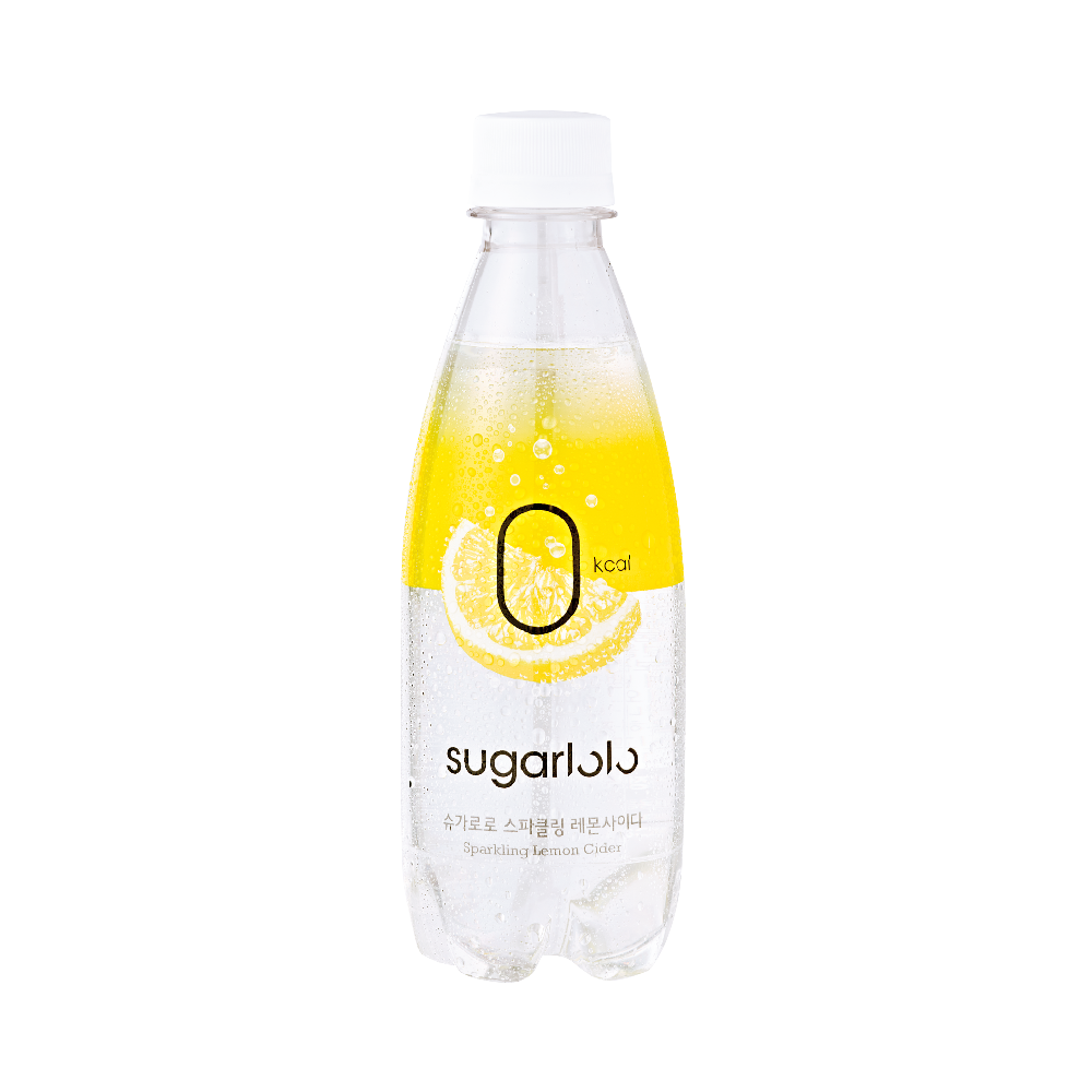 SUGARLOLO Sparkling Lemon Cider 387ml (Case 24)