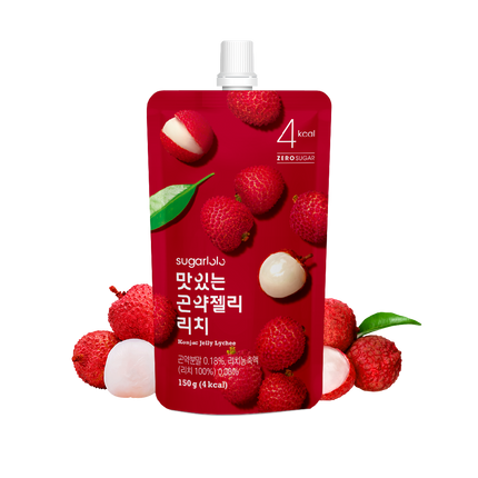 SUGARLOLO Konjac Jelly Lychee 150g (Case 40)
