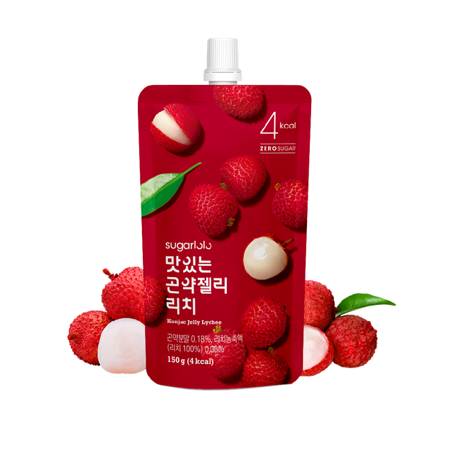 SUGARLOLO Konjac Jelly Lychee 150g (Case 40)
