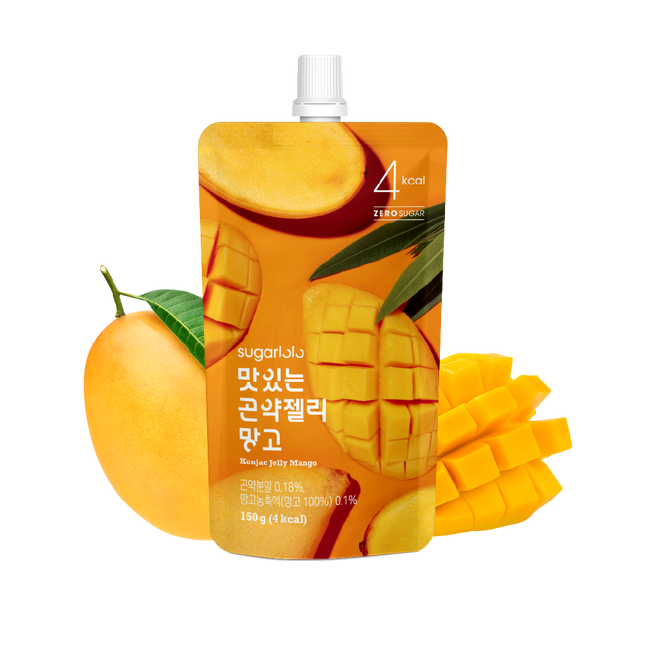 SUGARLOLO Konjac Jelly Mango 150g (Case 40)