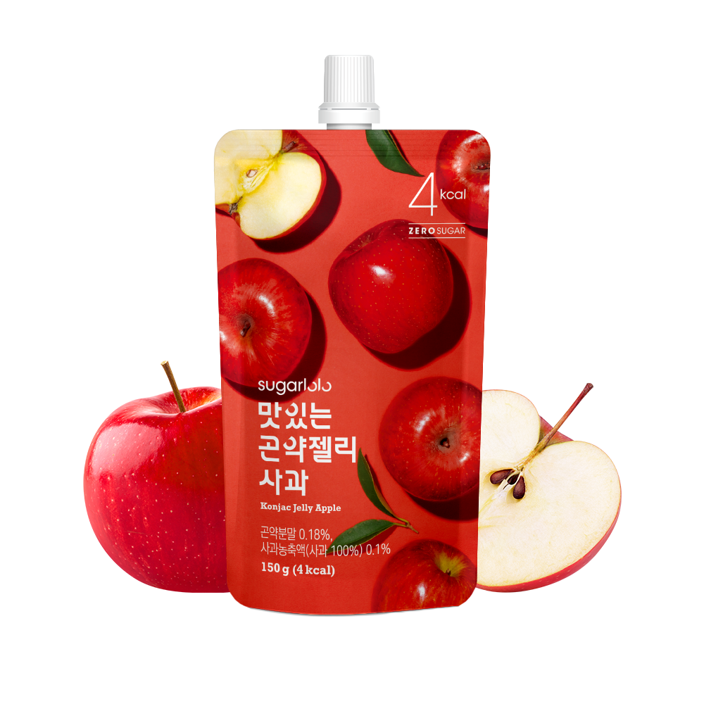 SUGARLOLO Konjac Jelly Apple 150g (Case 40)