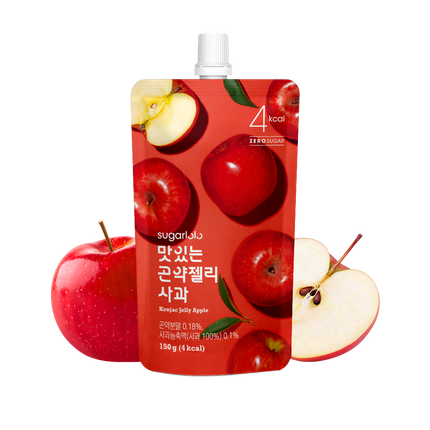 SUGARLOLO Konjac Jelly Apple 150g (Case 40)