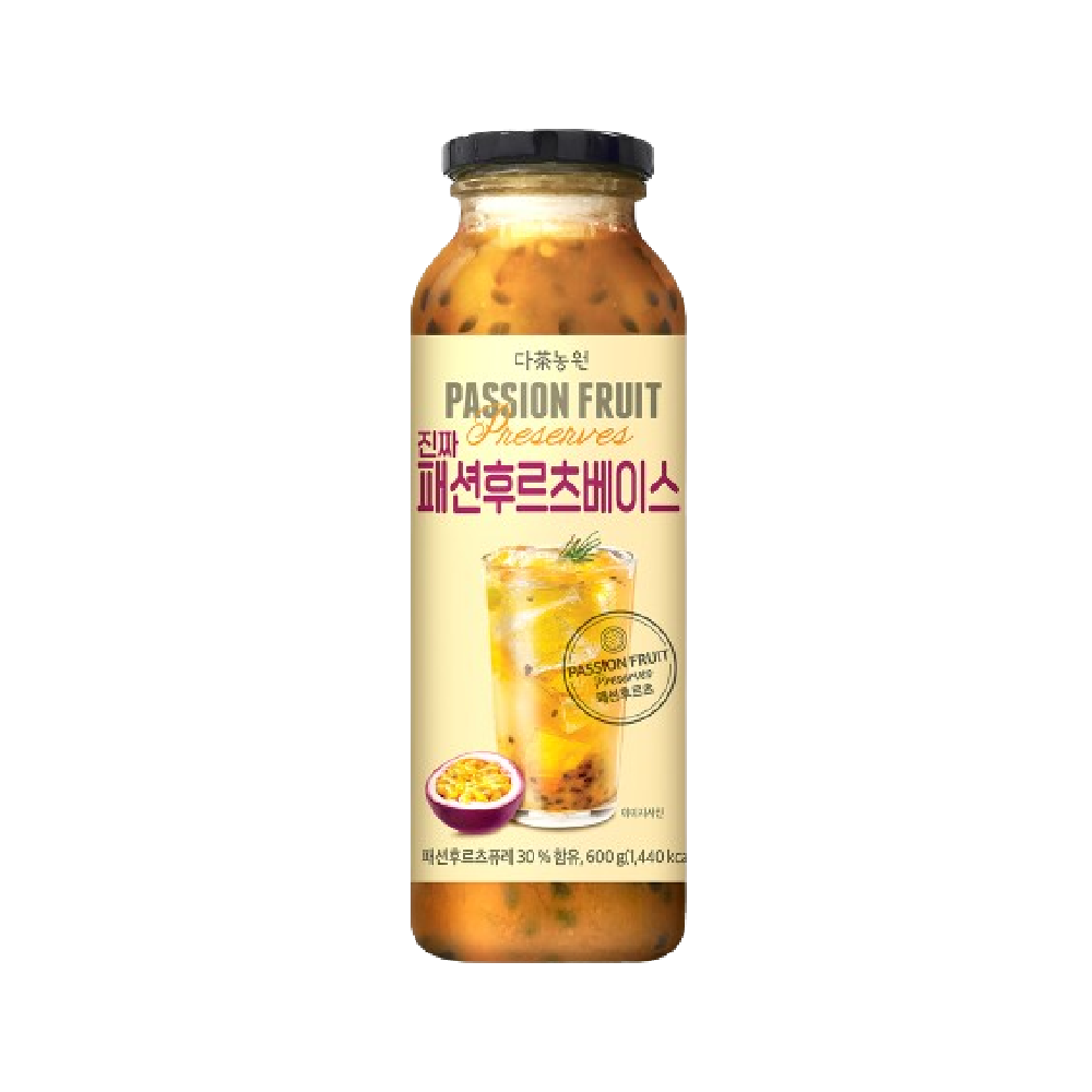 DANONGWON Real Passion Fruit Preserves 600g (Case 12)
