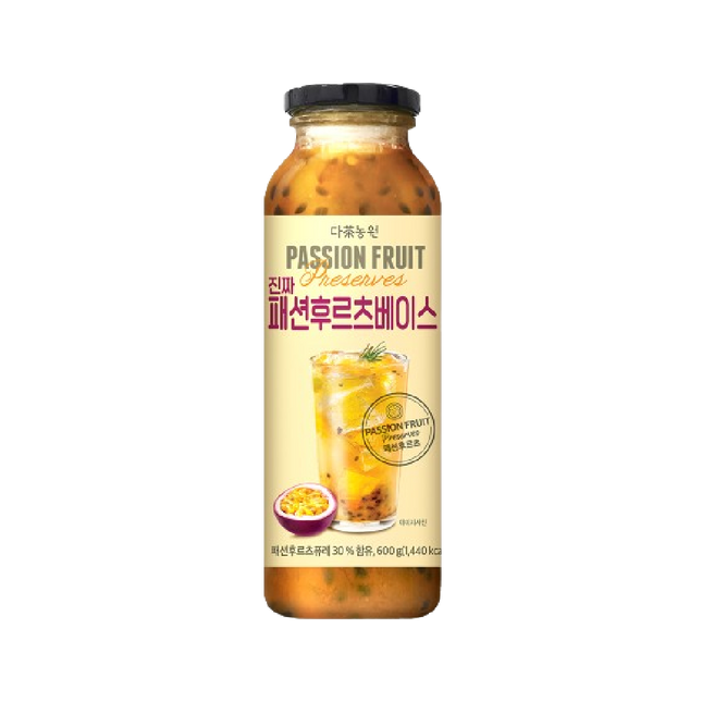 DANONGWON Real Passion Fruit Preserves 600g (Case 12)